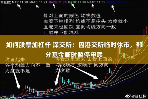 如何股票加杠杆 深交所：因港交所临时休市，部分基金临时暂停申赎