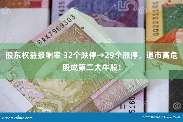 股东权益报酬率 32个跌停→29个涨停，退市高危股成第二大牛股！